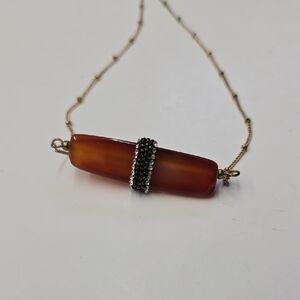 Agate Bead Necklace